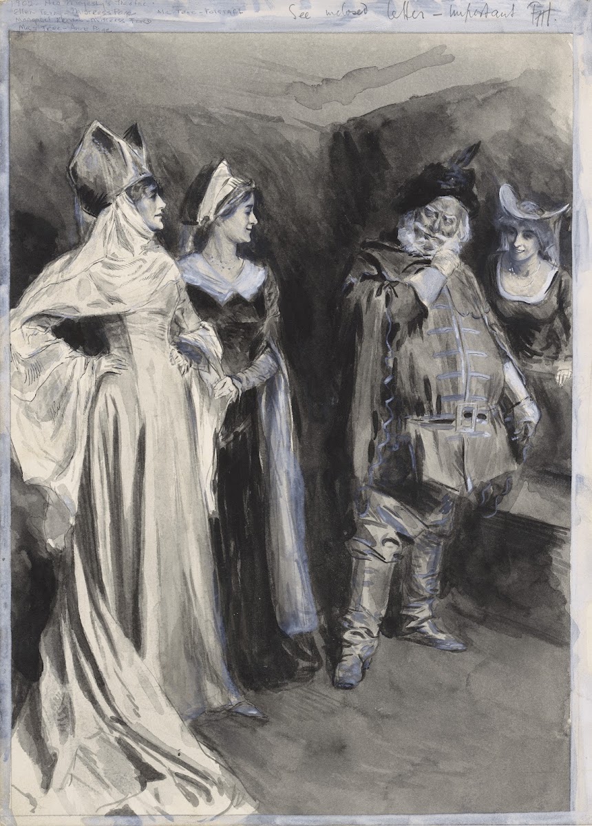Merry wives of Windsor Miss Ellen Terry as Mistress Page Margaret Kendal as Mist