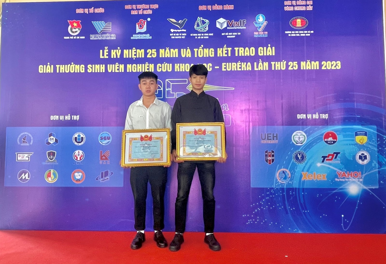 Sinh viên Khoa Nông - Lâm, Trường Đại học Tây Bắc đạt giải Ba Giải thưởng Sinh viên nghiên cứu khoa học Euréka lần thứ 25, năm 2023