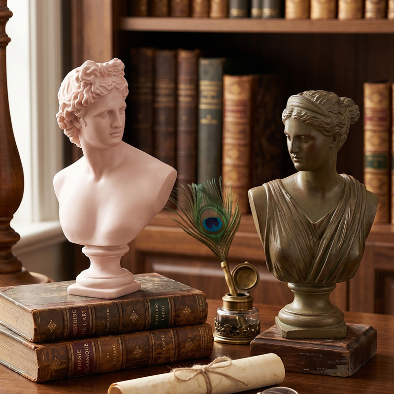 Resin Bust, Decorative Figure
