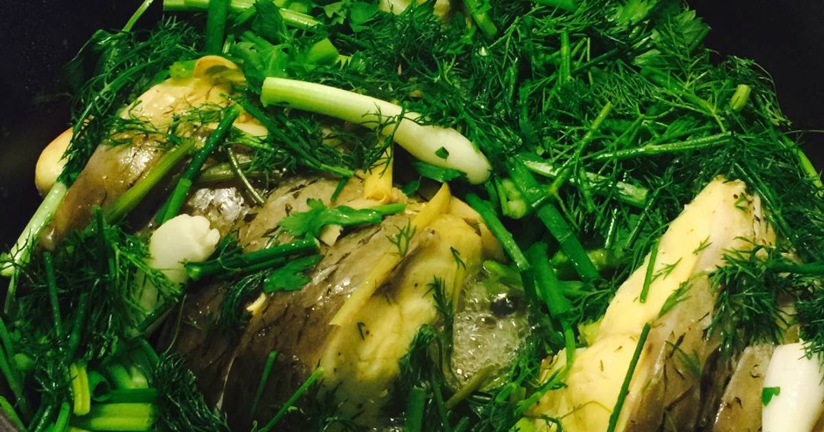 Cá Trắm hấp bia cho ngày cuối tuần