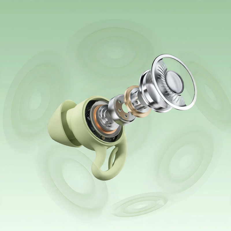 Wireless Bluetooth earbuds with noise cancellation