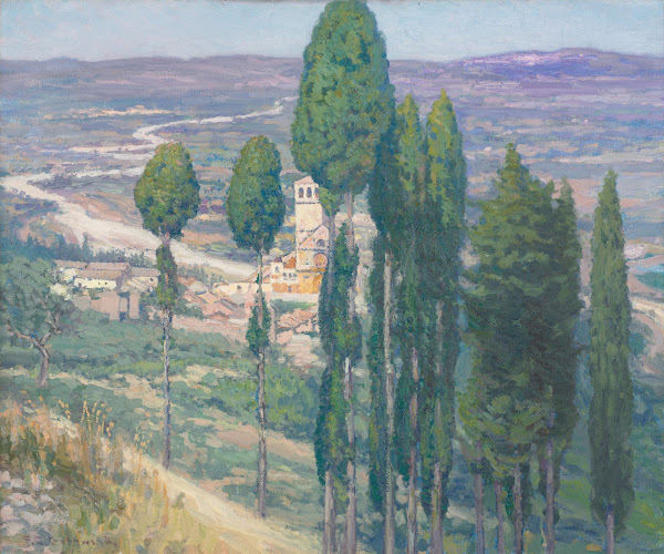 The Umbrian Valley Italy 1914