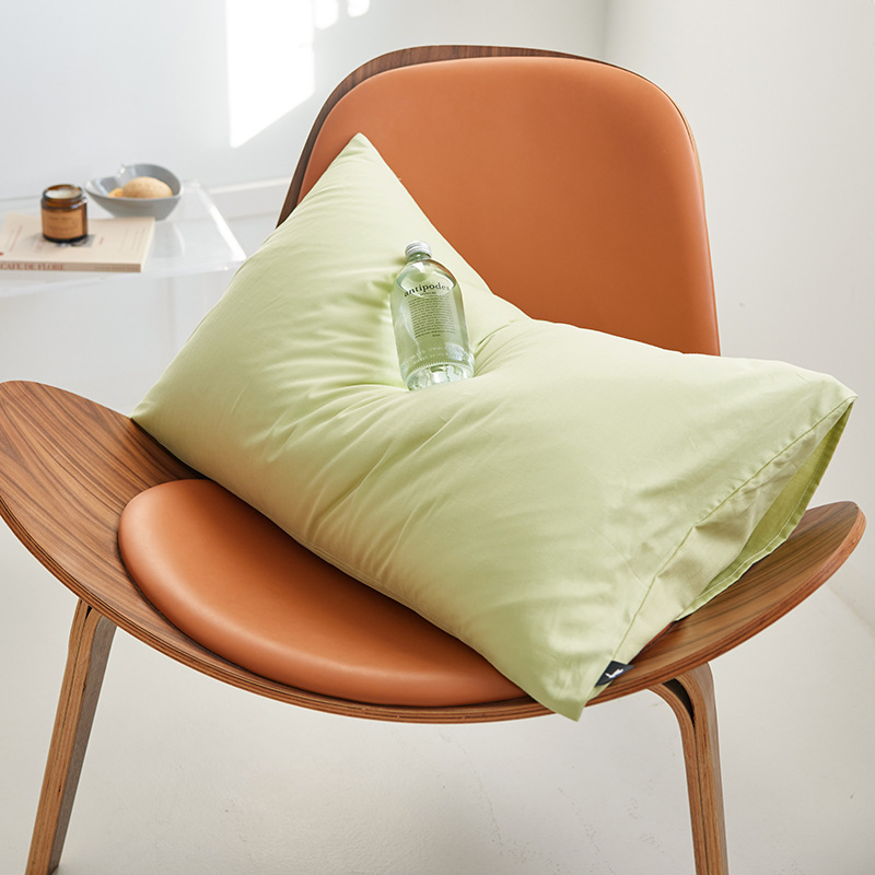 Cotton pillow covers, 1 pair, with pattern