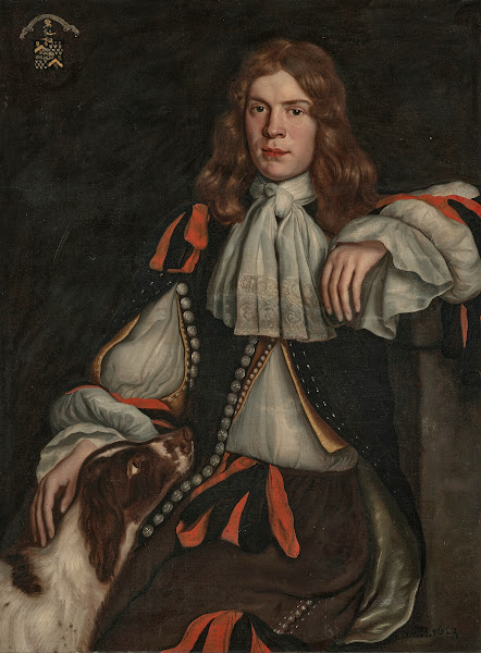 Portrait of Thomas Godfrey of Burton Aleph d 1690 1663