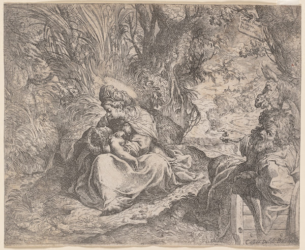 The Rest on the Flight into Egypt 158790