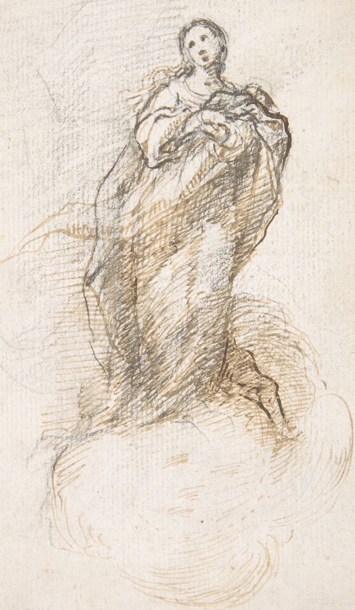 Virgin of the Immaculate Conception Standing on Clouds 17001750