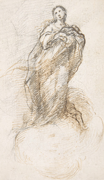 Virgin of the Immaculate Conception Standing on Clouds 17001750