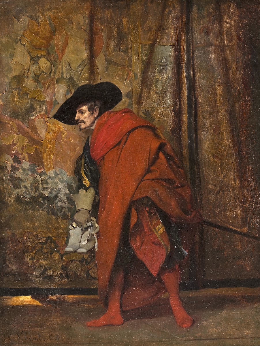 Polonius Behind The Curtain