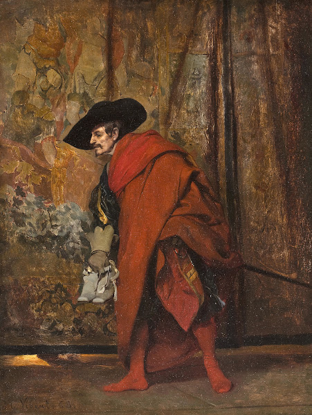 Polonius Behind The Curtain