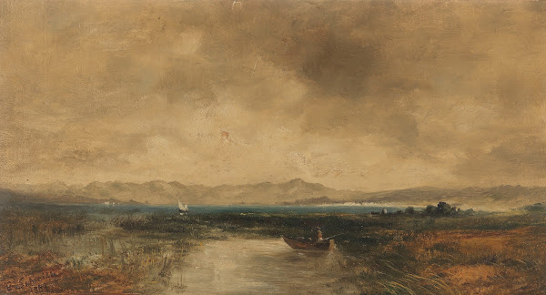 Ansicht des Chiemsees 1867
