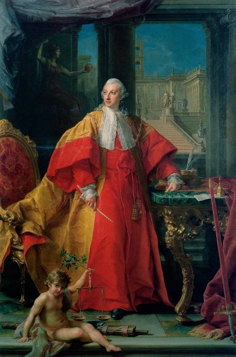 Portrait of Abbondio Rezzonico 1766