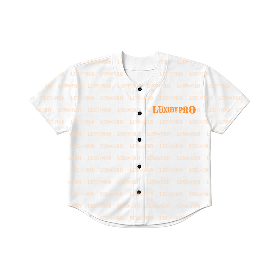 AOP Crop Baseball Cardigan Printed Tape
