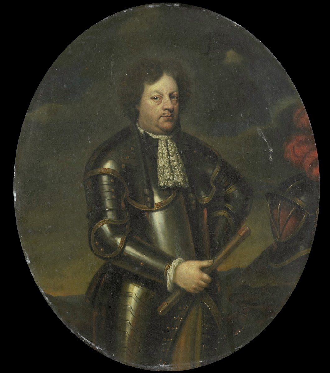 Portrait of Major General Hans Willem Baron van Aylva called The Formidable Gene