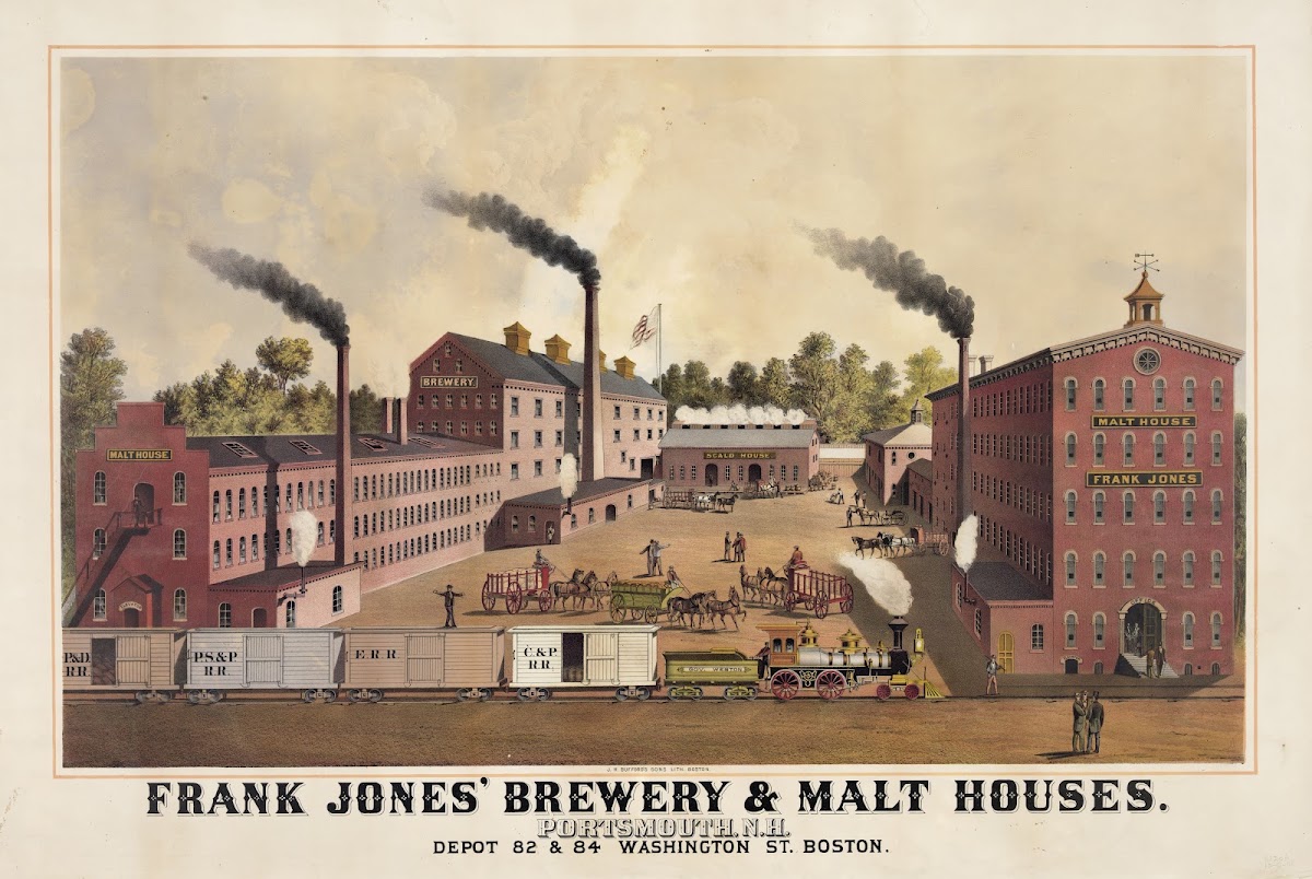 Frank Jones brewery  malt houses