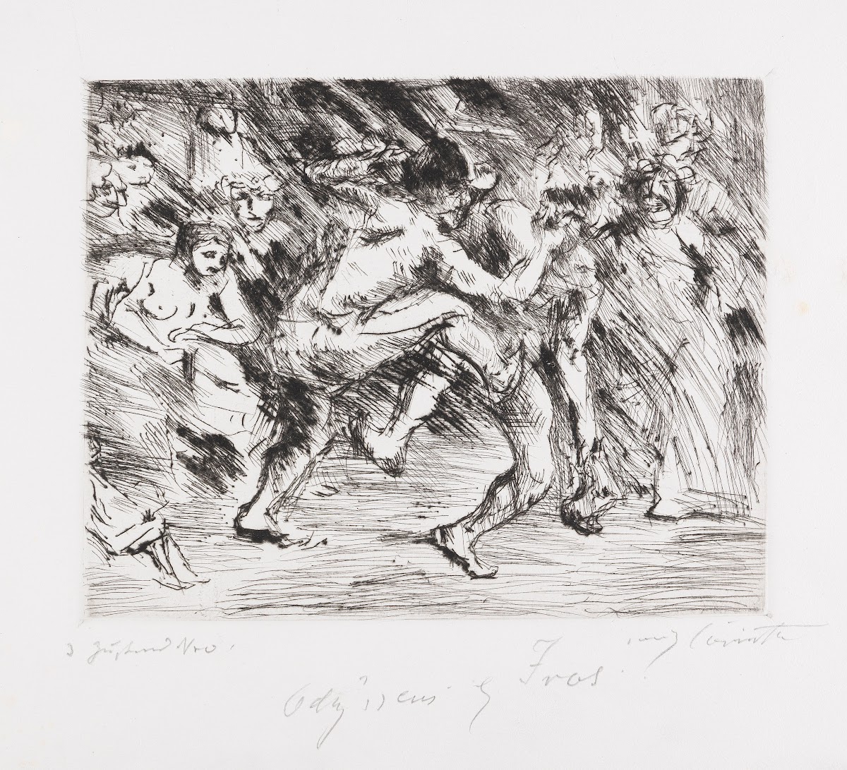 Odysseus und der Bettler 1921