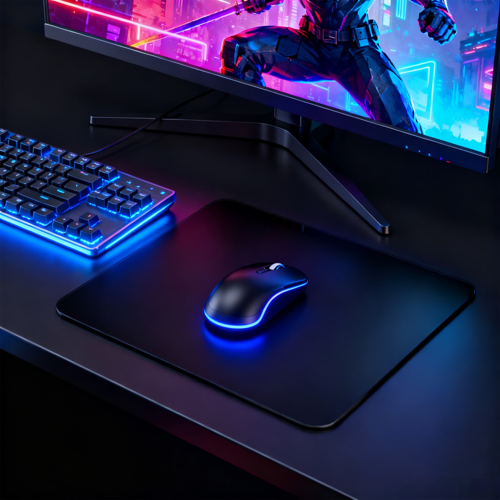 Tempered Glass Pad for Gaming Mouse