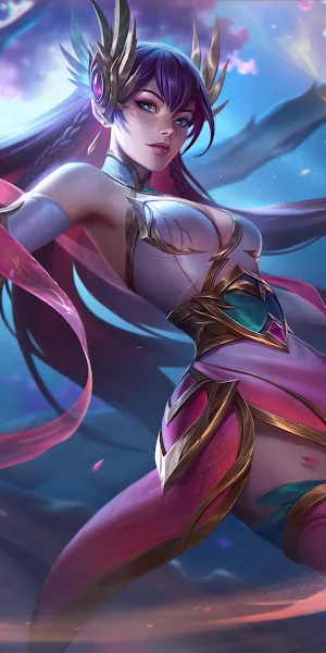 LOL League of Legends Blade Dancer Irelia Blade Girl Lrelia Jade Sword Legend Sword Dancing Sword Fairy Chengying Dazzling 4K Wallpaper Background