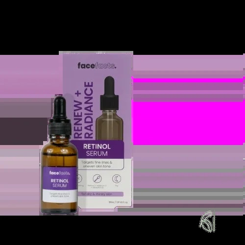 FaceFacts Renew & Radiance Retinol Facial Serum 30ml