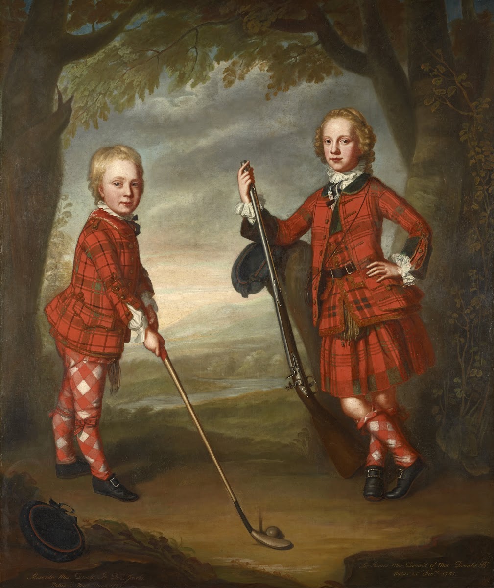 Sir James Macdonald 1741  1765 And Sir Alexander Macdonald 1744  1810