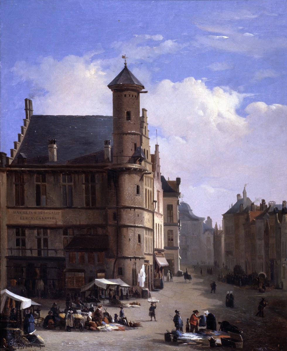 The Toreken On The Vrijdagmarkt In Ghent 1845