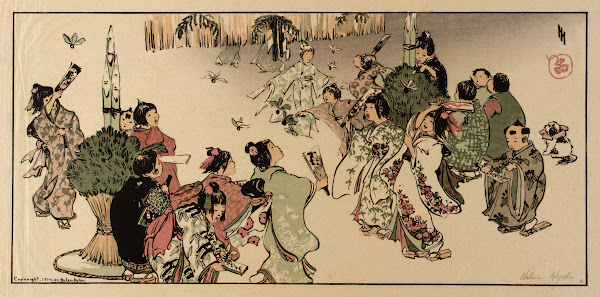 New Years Day in Tokyo 1914