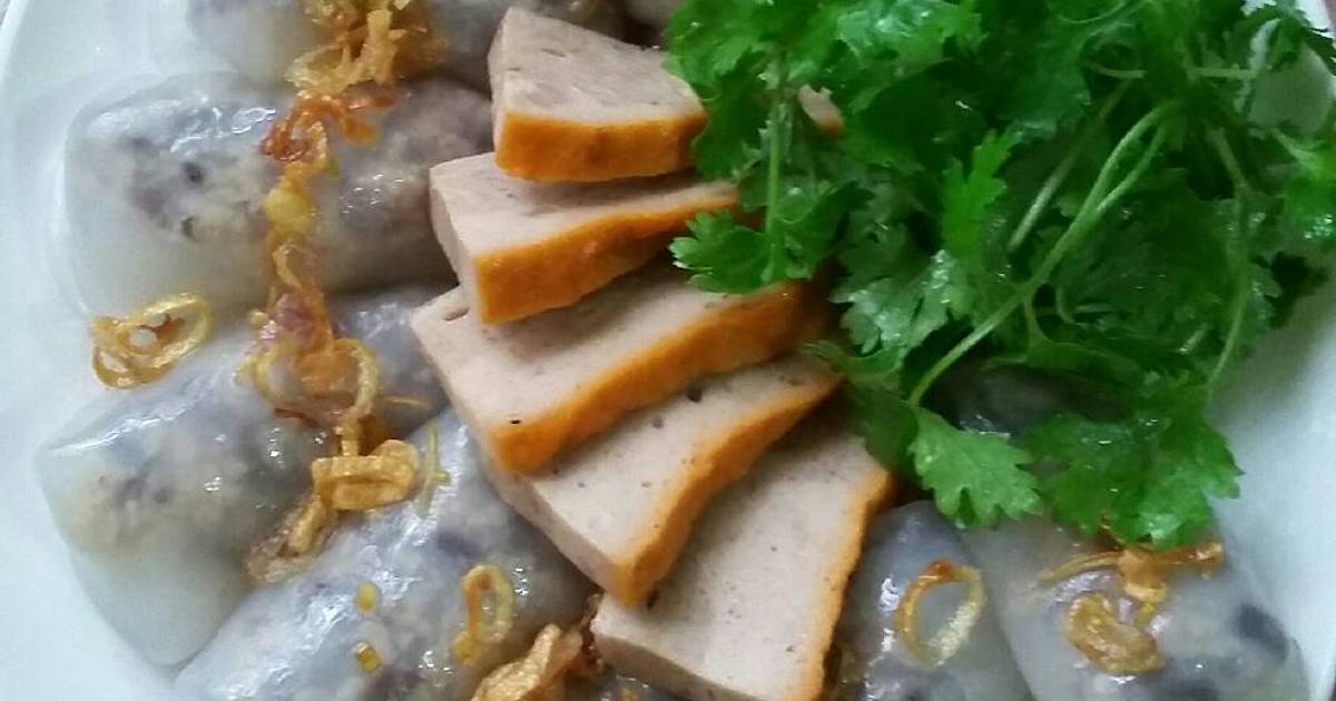 Bánh cuốn (tráng chảo)