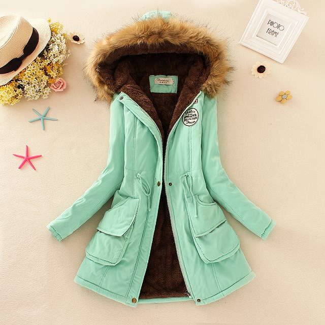 Lined Hoodie with Shearling Look