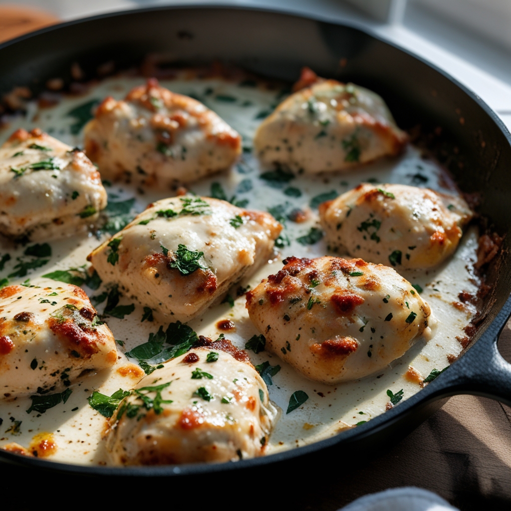 Creamy Tuscan Chicken Skillet – Easy Homemade Dinner Recipe