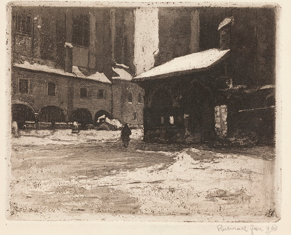 Wejście do kościoła Św Barbary w Krakowie 1908