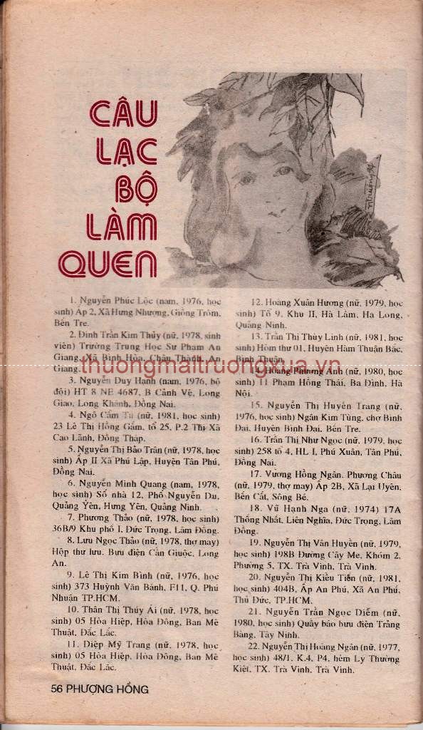 Tập san thơ văn : Phượng hồng (số 9 - 1995) - Trang 51