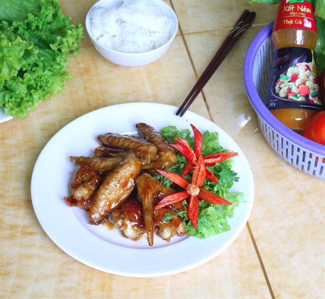 Cánh Gà Sốt Me Đậm Đà