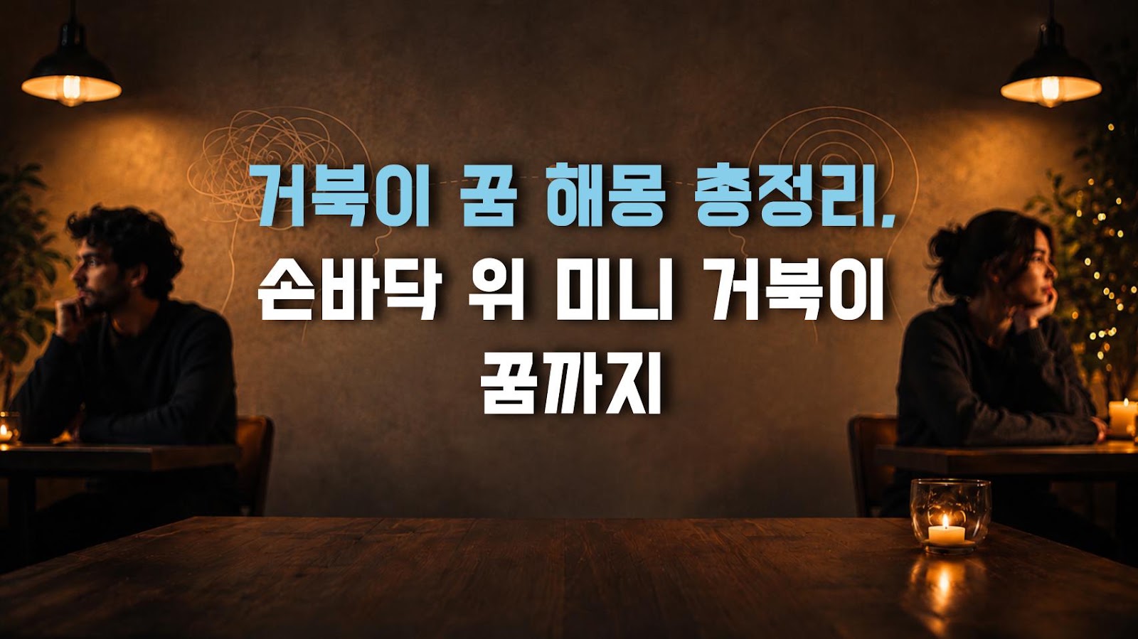 거북이 꿈 해몽 총정리, 손바닥 위 미니 거북이 꿈까지