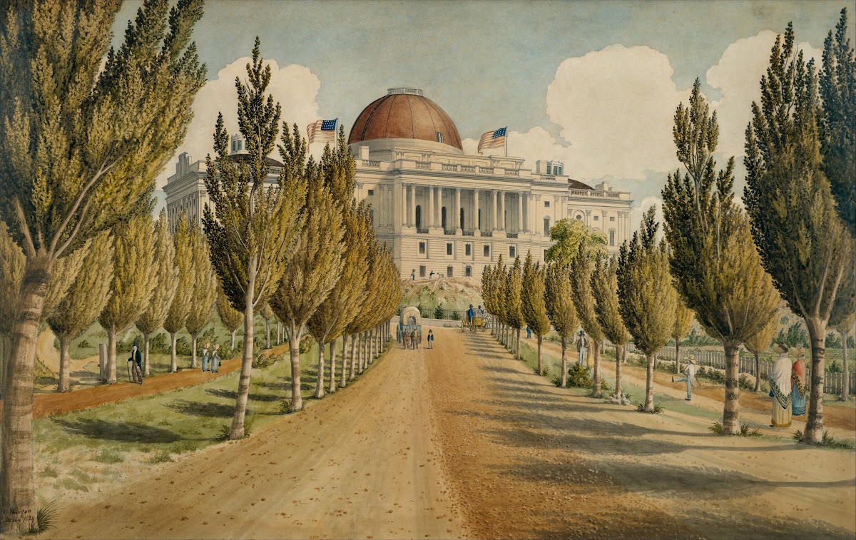 View of the Capitol 1824