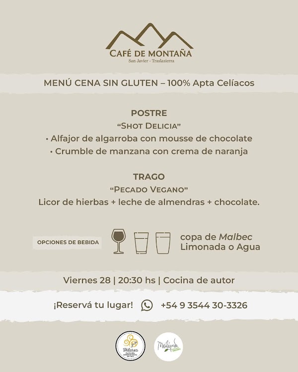 Cena sin gluten y música flamenca
