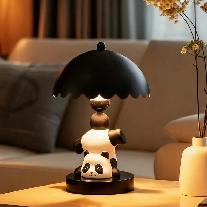 Panda Tischlampe, Nachttischlampe