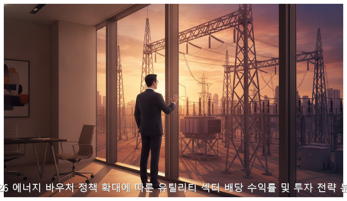 2026 에너지 바우처 정책 확대에 따른 유틸리티 섹터 배당 수익률 및 투자 전략 분석 핵심 안내 및 분석 인포그래픽 (4)