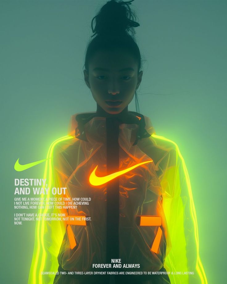 Neon Nike Fashion Style
