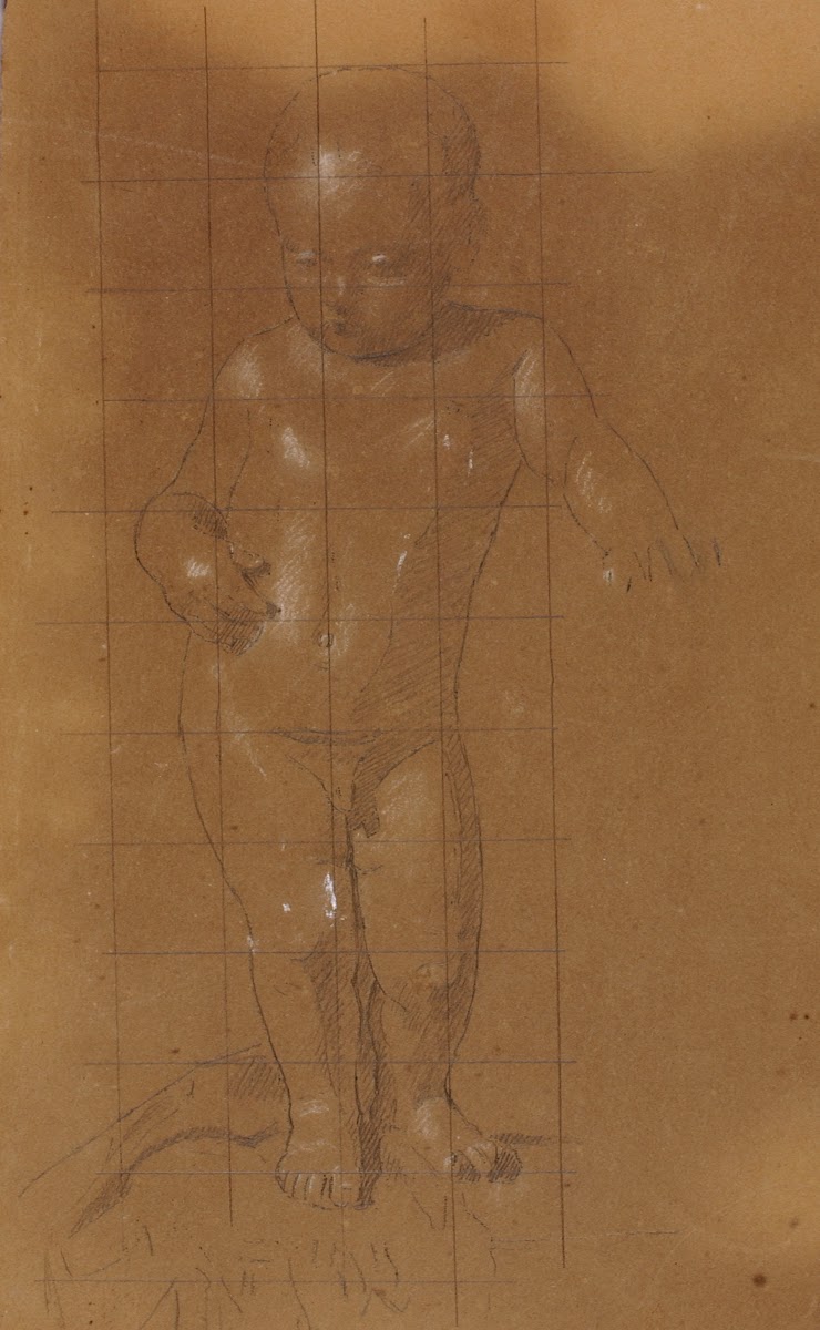 Standing Nude Child