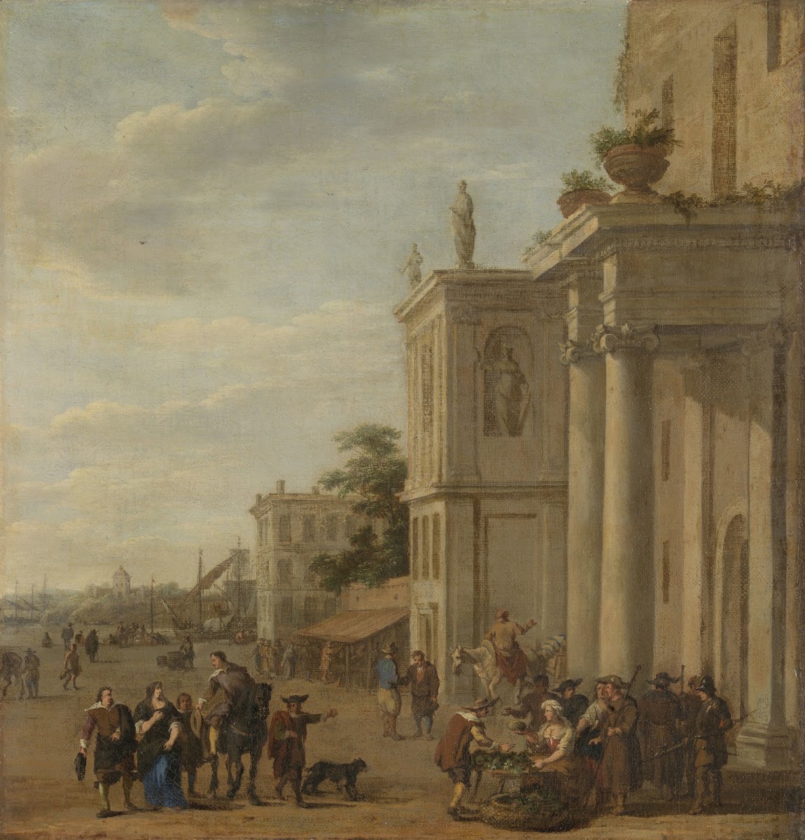Italian marketplace 1650   1689