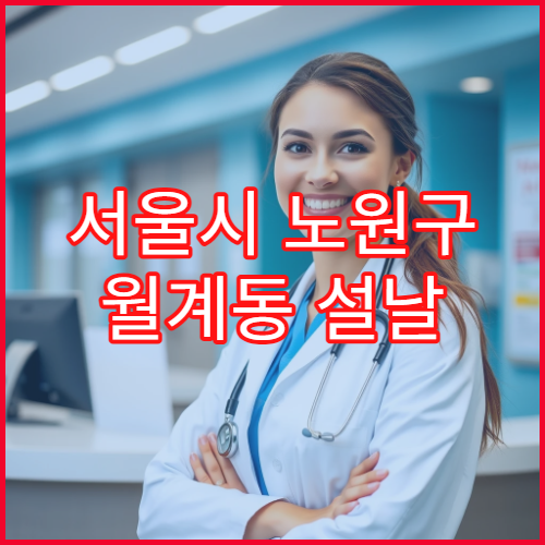 서울시 노원구 월계동 설날 명절 연휴 당번약국 마들로·석계로 인근 24시간 문 여는 약국 안내