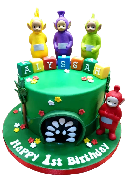 Teletubbies First Birthday Cake CB-NC499