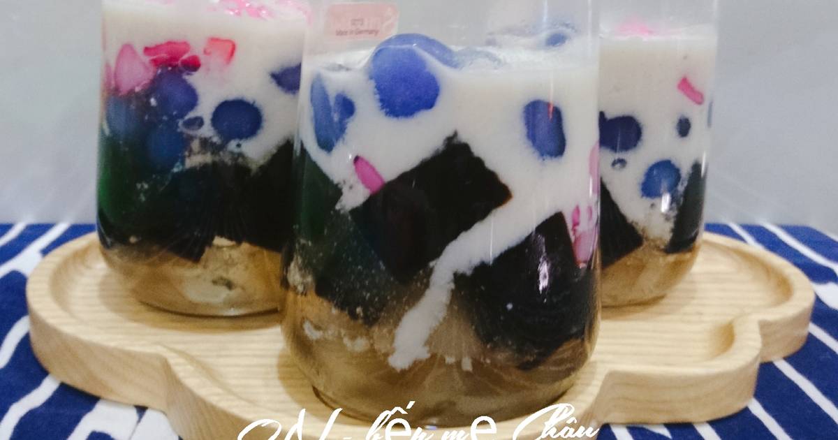 Chè sương sáo củ năng trân châu cốt dừa