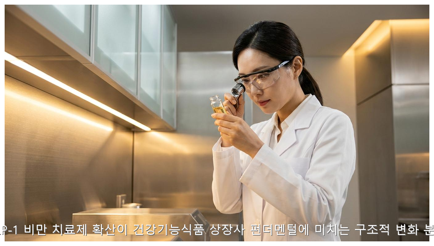 비만치료제 확산과 건기식 주식 투자 전략 핵심 안내 및 분석 인포그래픽 (6)