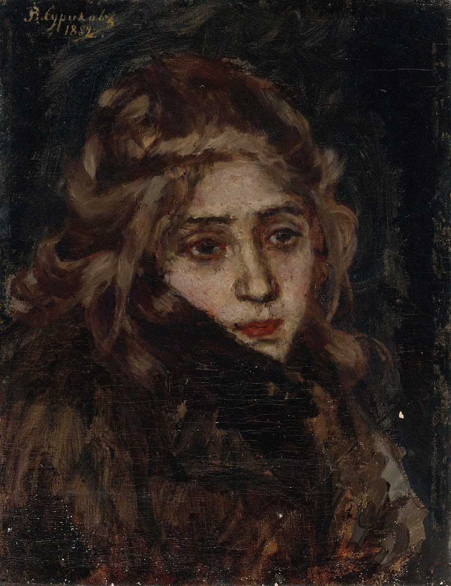 Study For Menshikov At Beriozov 1882