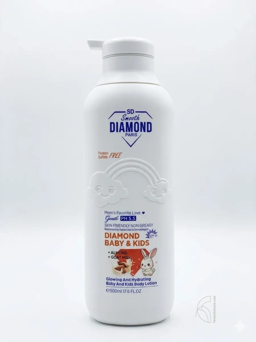 Smooth Diamond Glowing and Hydrating Baby and Kids Body Lotion