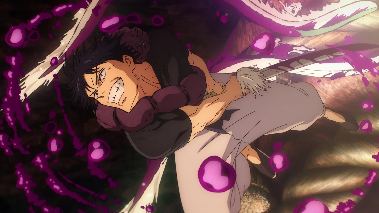 Toji Fushiguro From Jujutsu Kaisen - Anime Action Art 4K Wallpaper (3840x2160)
