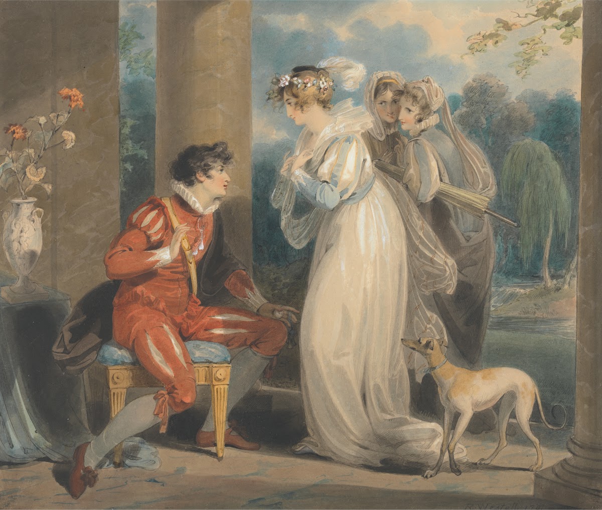 Rosebud or the Judgement of Paris 1791