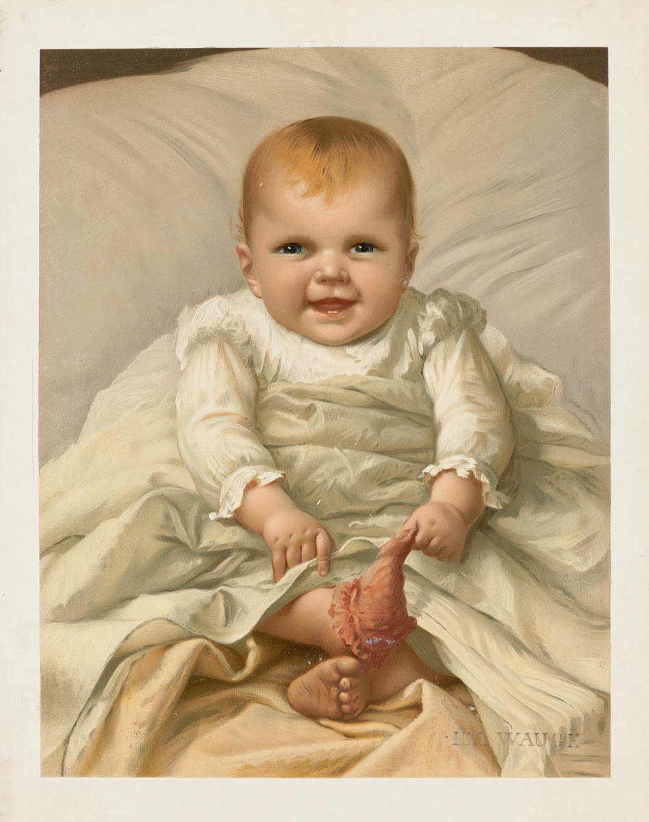Baby seated 18611897