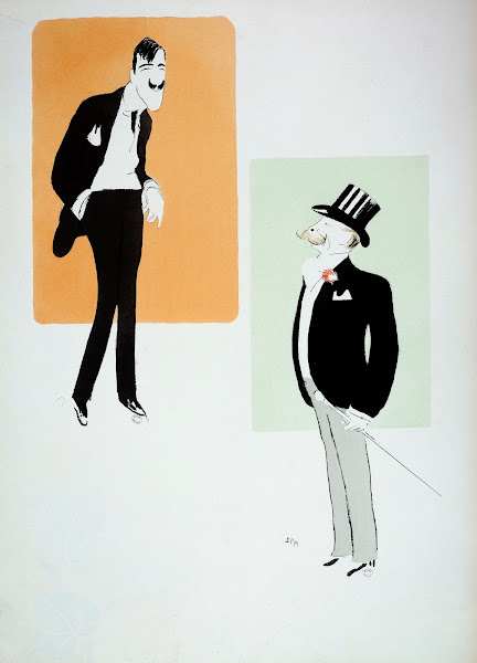 Cappiello et le duc de Morny 1901