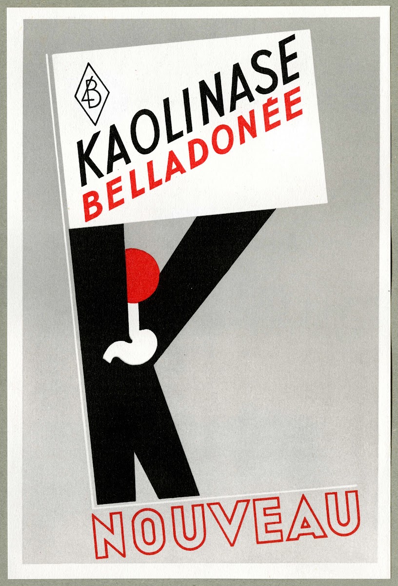 Kaolinase belladonée 1910 1950
